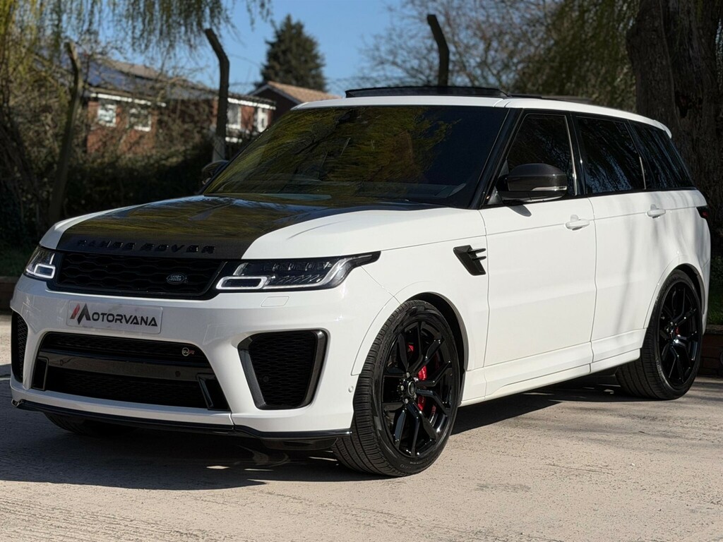 Land Rover Range Rover Sport 5.0 P575 V8 Svr Carbon Edition 4Wd Euro 6 S HG21UPD White #3
