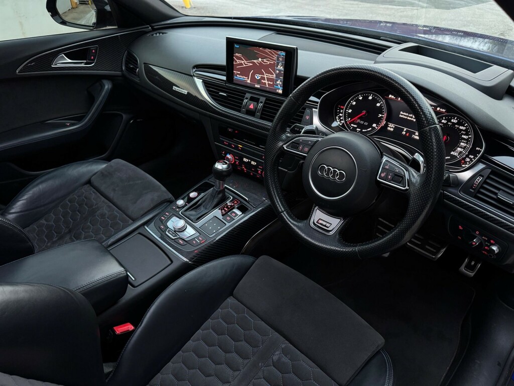 Audi RS6 Avant 4.0 Tfsi V8 Performance Tiptronic Quattro Euro 6 MT67MHL Blue #4