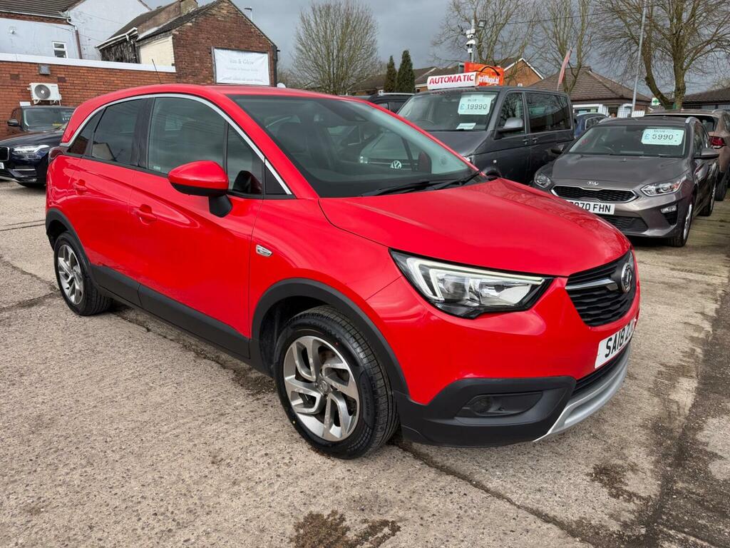 Vauxhall Crossland X Suv 1.6 Turbo D Ecotec Tech Line Nav Euro 6 Ss Red