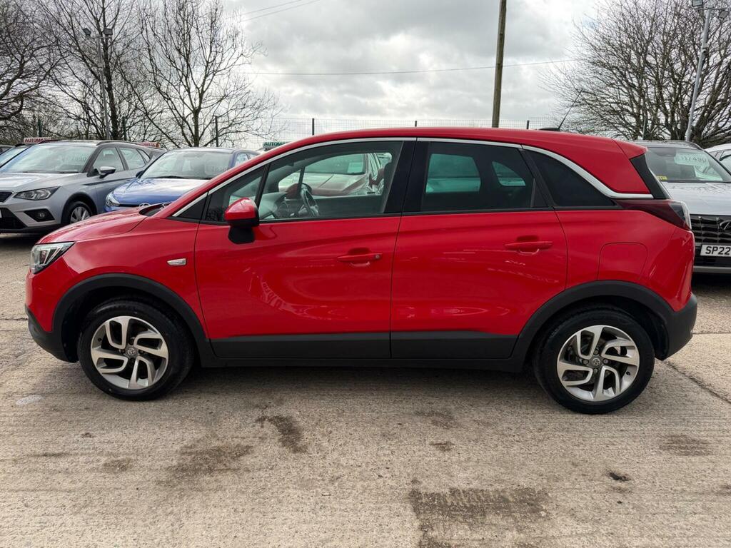 Vauxhall Crossland X Suv 1.6 Turbo D Ecotec Tech Line Nav Euro 6 Ss SA18ZJE Red #4