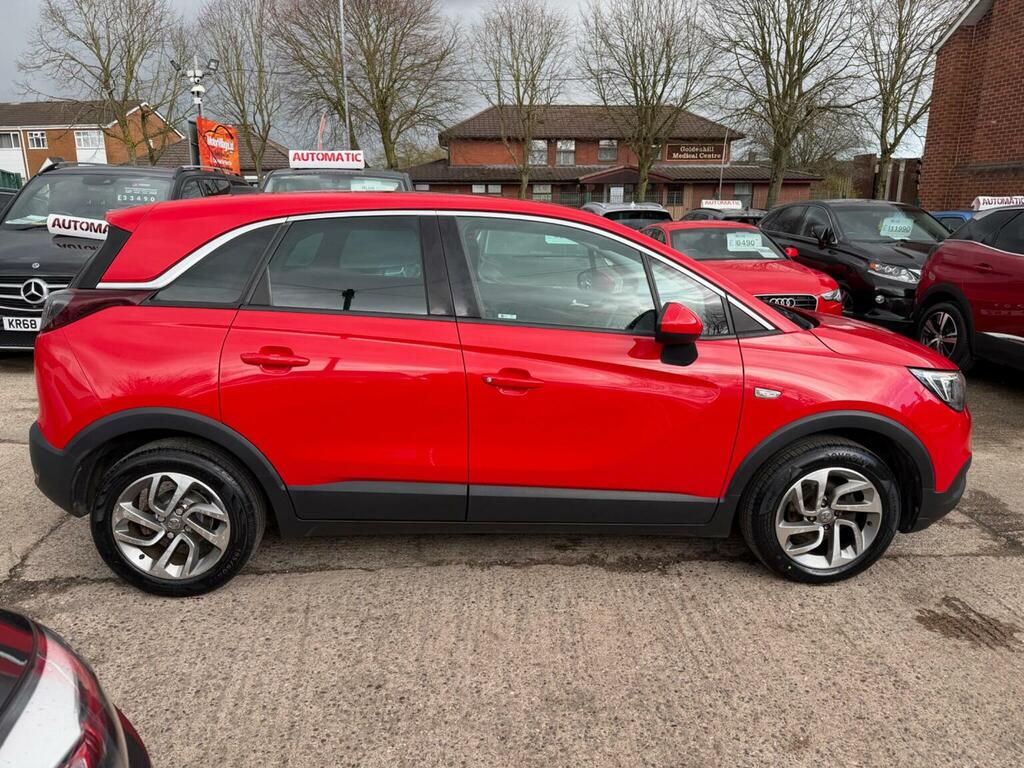 Vauxhall Crossland X Suv 1.6 Turbo D Ecotec Tech Line Nav Euro 6 Ss SA18ZJE Red #6