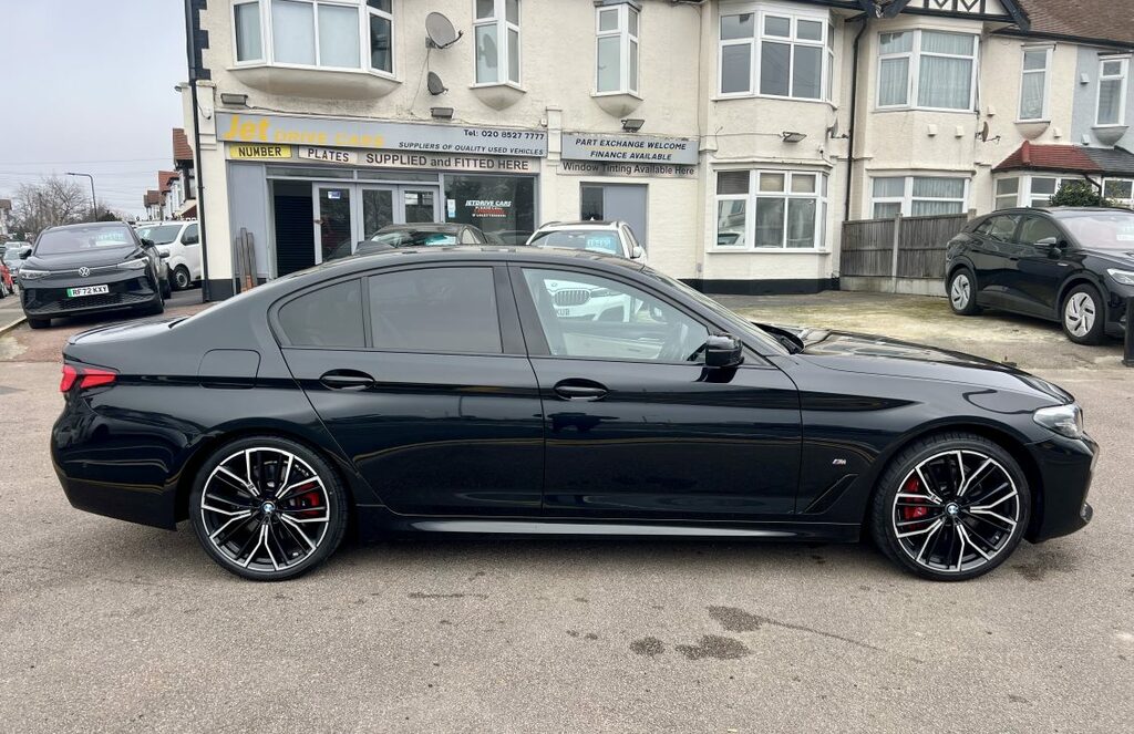 BMW 5 Series Saloon HJ70MMF Black #6