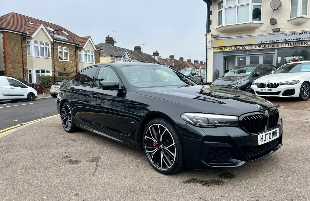 BMW 5 Series Saloon HJ70MMF Black #5