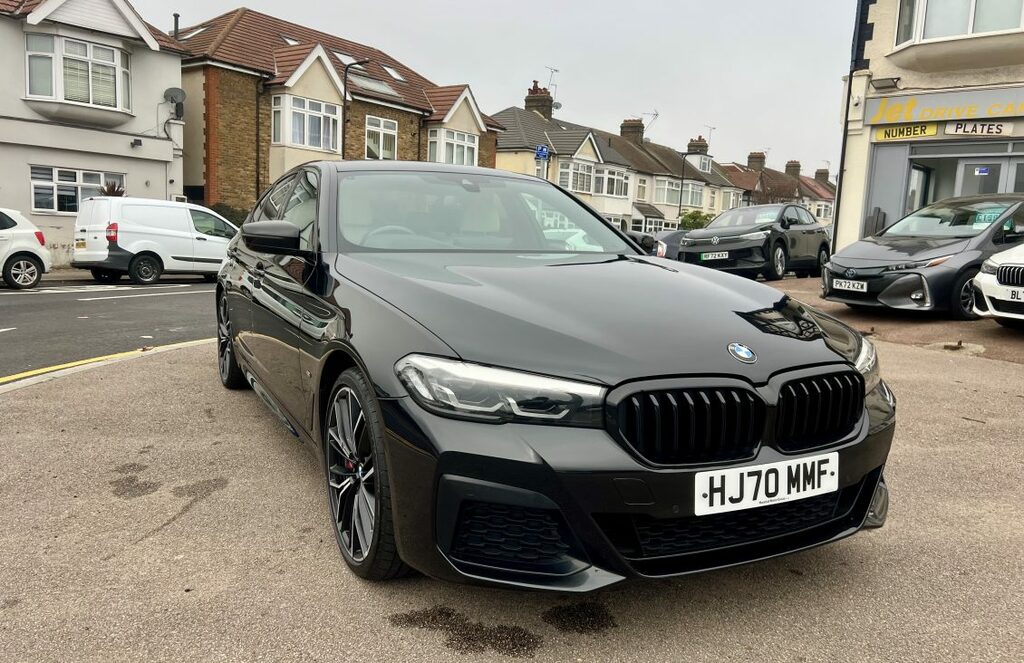 BMW 5 Series Saloon Black