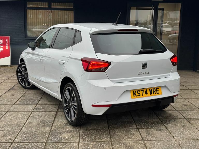 Seat Ibiza 1.0 Tsi 115 Xcellence Lux Dsg KS74WRE White #3