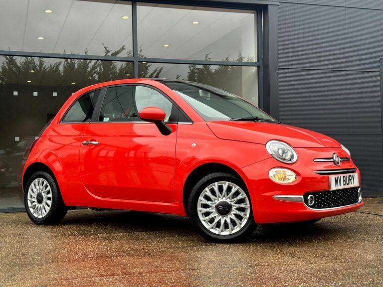 Fiat 500 1.0 Mild Hybrid WO23YVH Orange #2