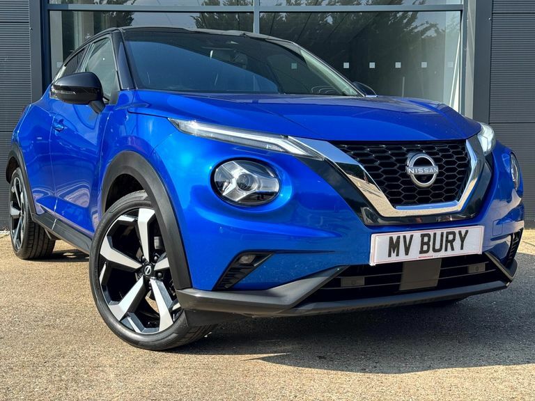 Nissan Juke 1.0 Dig-t 114 Tekna AO23GXH Blue #2