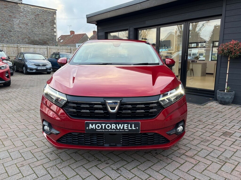 Dacia Sandero 1.0 Tce Comfort Euro 6 Ss WR72TOA Red #2