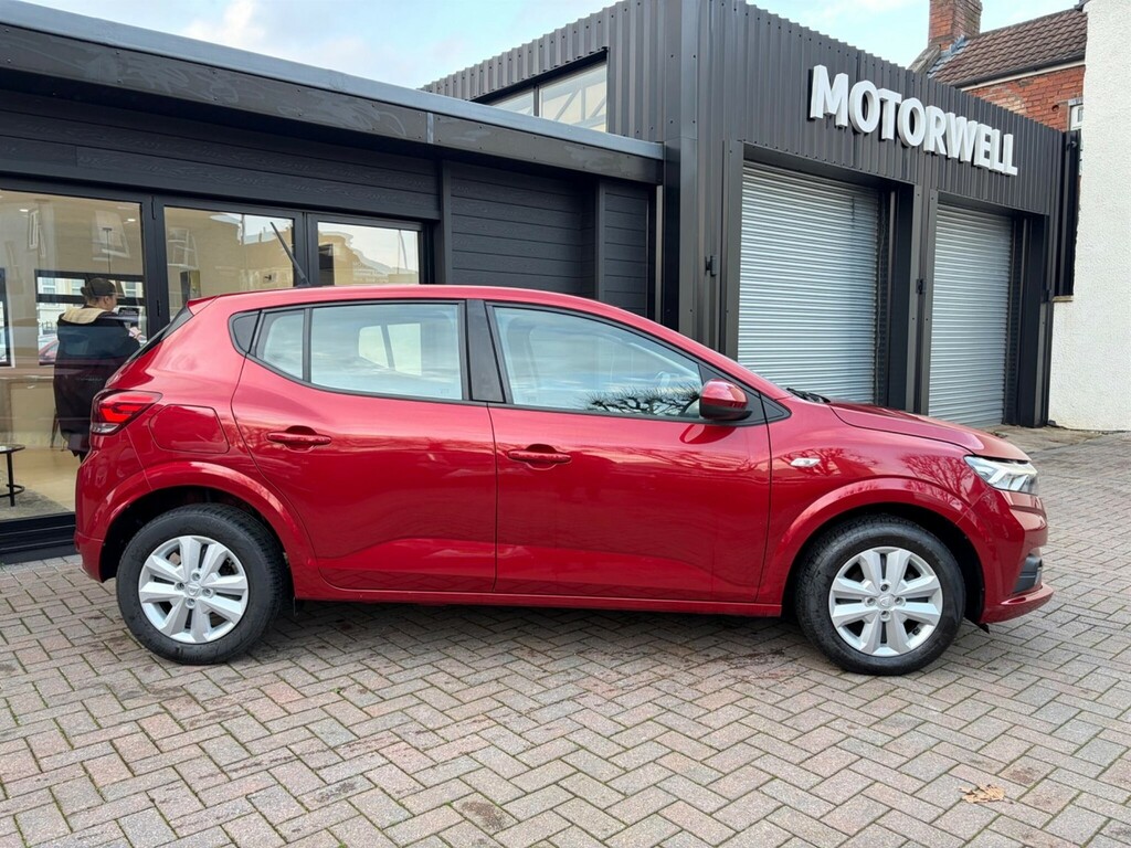 Dacia Sandero 1.0 Tce Comfort Euro 6 Ss WR72TOA Red #4