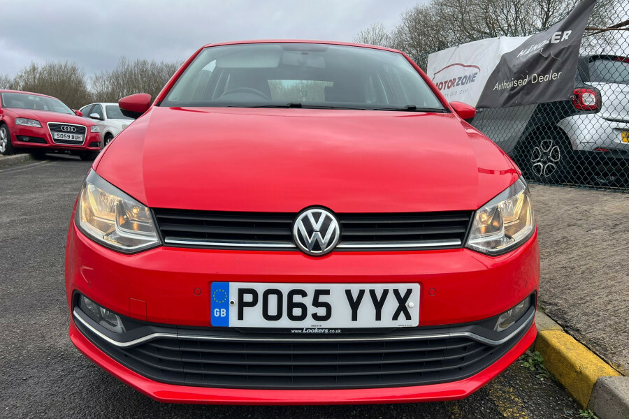 Volkswagen Polo Petrol P065YYX Red #2
