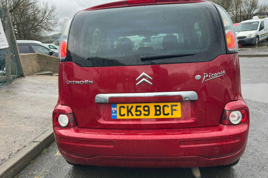 Citroen C3 Picasso Diesel CK59BCF Red #4