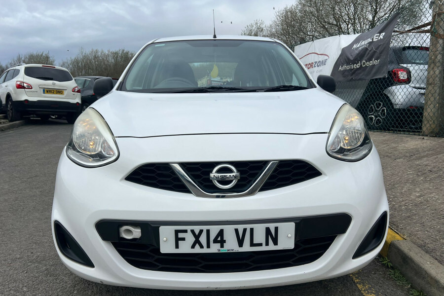 Nissan Micra Petrol FX14VLN White #2