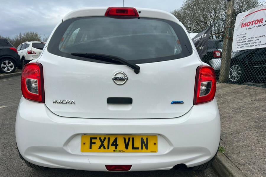 Nissan Micra Petrol FX14VLN White #4