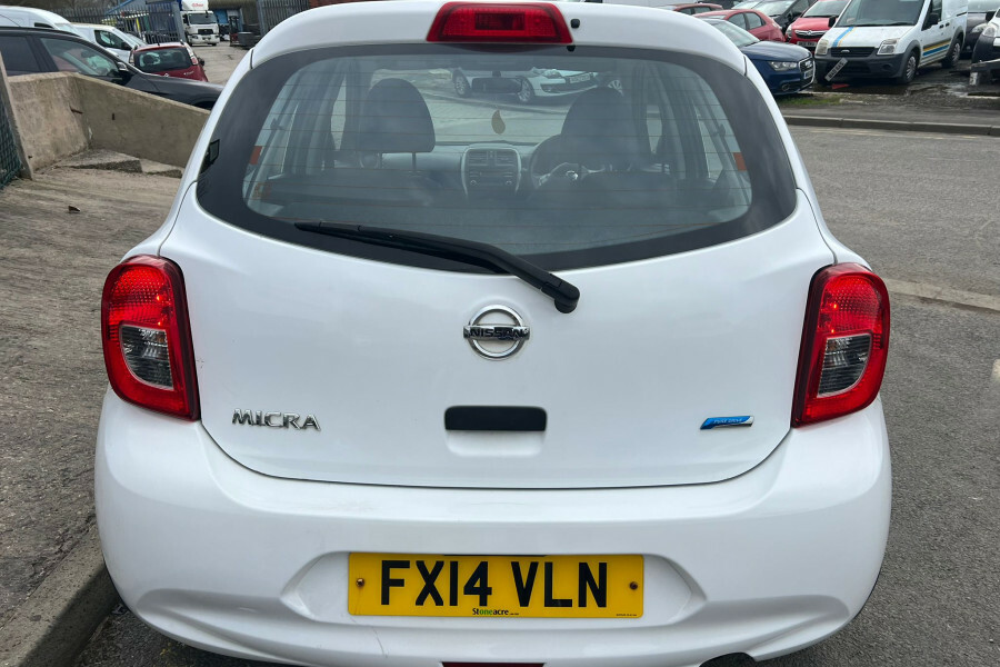 Nissan Micra Petrol FX14VLN White #6