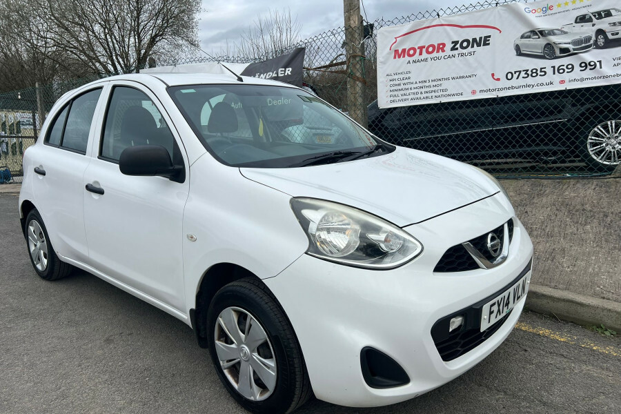Nissan Micra Petrol White
