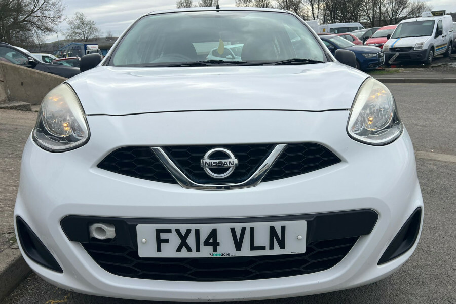 Nissan Micra Petrol FX14VLN White #5
