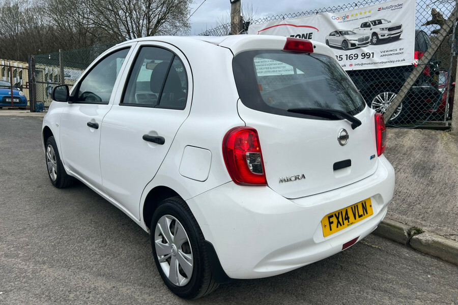 Nissan Micra Petrol FX14VLN White #3