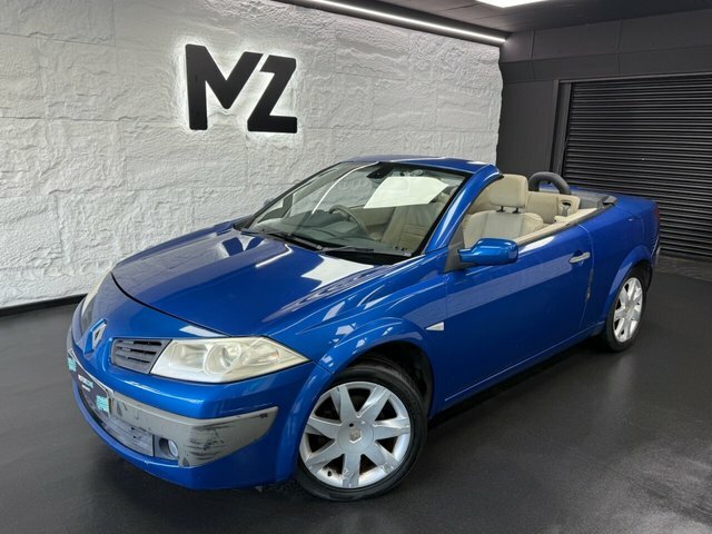 Renault Megane 1.9 Dci Fap Privilege Convertible Proac Blue