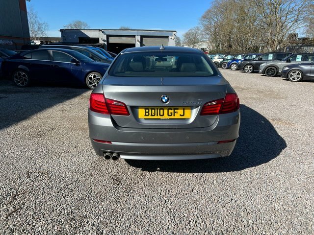 BMW 5 Series 3.0 525D Se Saloon Steptronic Euro 5 2 BD10GFJ Grey #6
