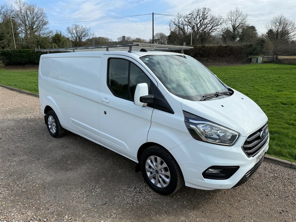 Ford Transit Custom 2.0 L 2.0 300 Ecoblue Limited L2 H1 Euro 6 Ss 5 YP21NTA White #6