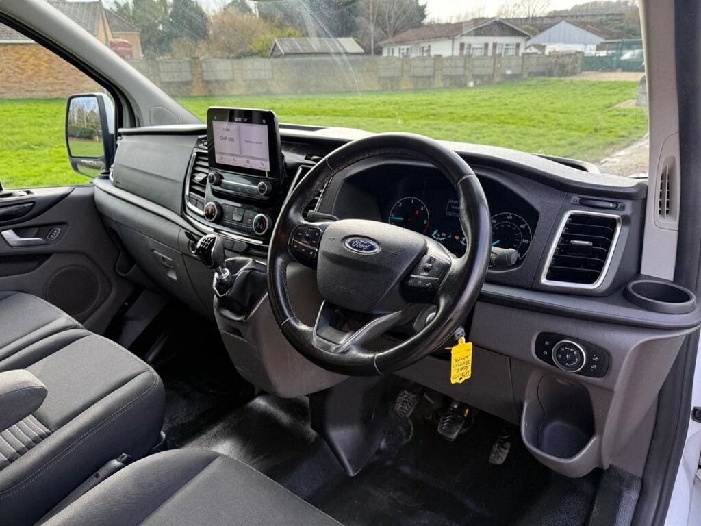 Ford Transit Custom 2.0 L 2.0 300 Ecoblue Limited L2 H1 Euro 6 Ss 5 YP21NTA White #3
