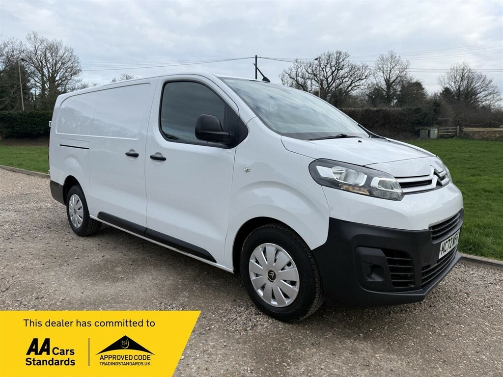 Citroen Dispatch 1.5 L 1.5 Bluehdi 1000 Enterprise Edition XL Fwd 3 White