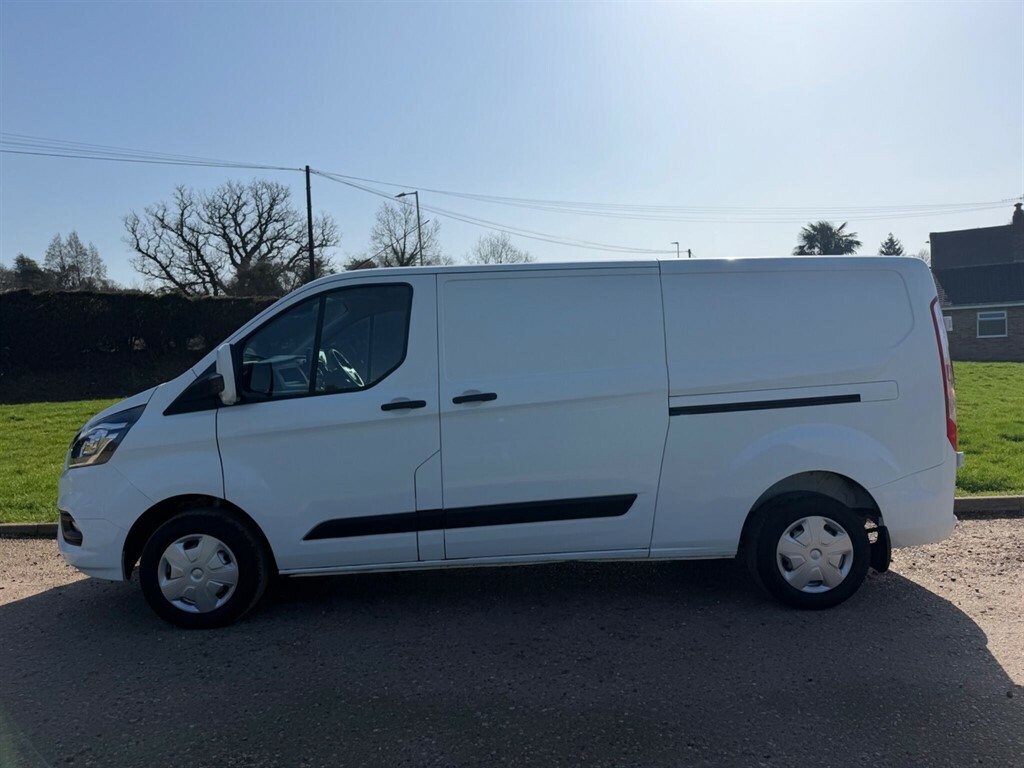 Ford Transit Custom 2.0 L 2.0 300 Ecoblue Trend L2 H1 Euro 6 AO22JKZ White #2