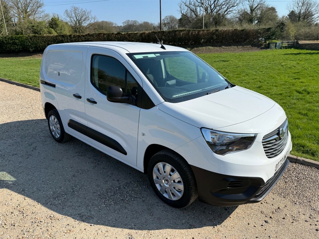 Vauxhall Combo 1.5 L 1.5 Turbo D 2300 Prime L1 H1 Euro 6 Ss DT73AKP White #3