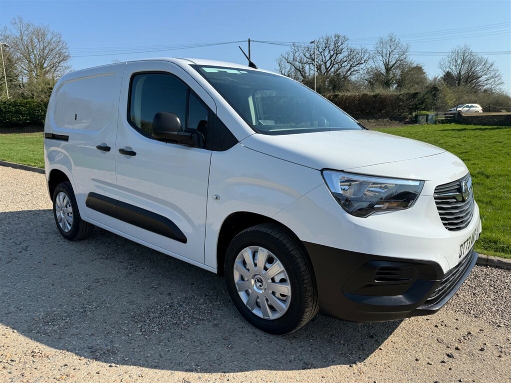 Vauxhall Combo 1.5 L 1.5 Turbo D 2300 Prime L1 H1 Euro 6 Ss DT73AKP White #4