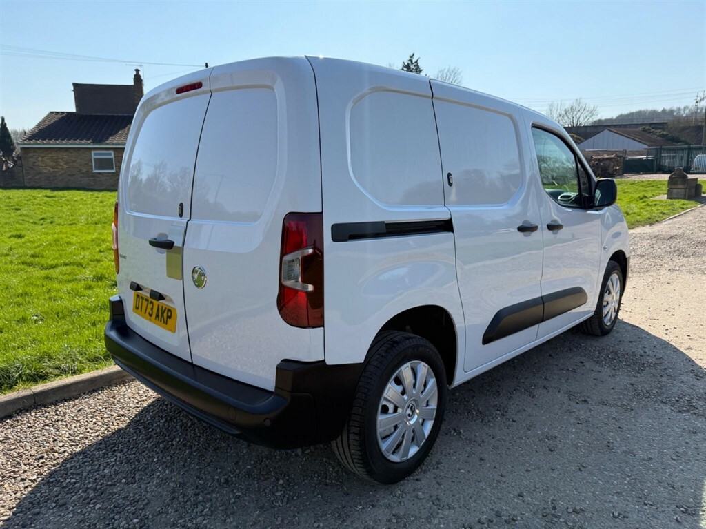 Vauxhall Combo 1.5 L 1.5 Turbo D 2300 Prime L1 H1 Euro 6 Ss DT73AKP White #5
