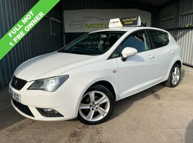Seat Ibiza 1.4 Toca Hatchback Euro 5 85 Ps White