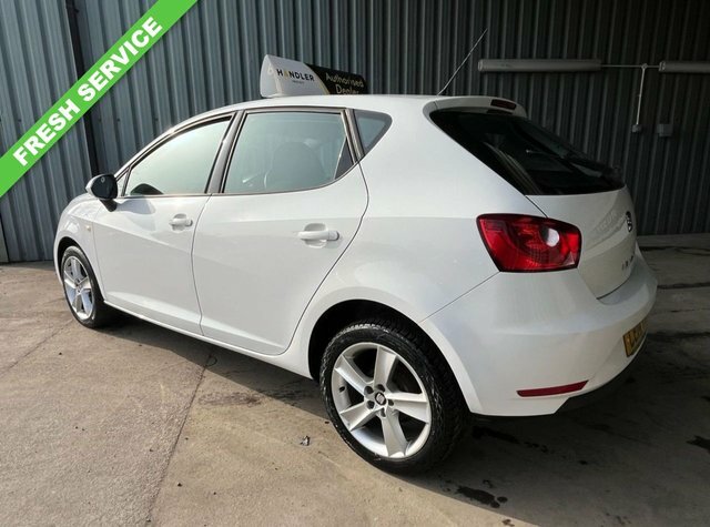 Seat Ibiza 1.4 Toca Hatchback Euro 5 85 Ps CE14VGD White #3