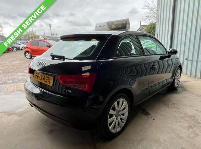 Audi A1 1.2 Tfsi Sport Hatchback Euro 5 Black #3