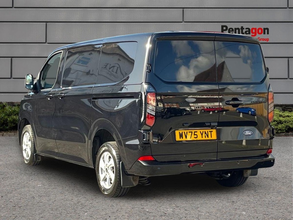 Ford Transit Custom 2.0 280 Ecoblue Limited Panel Van Manua WV75YNT Black #2