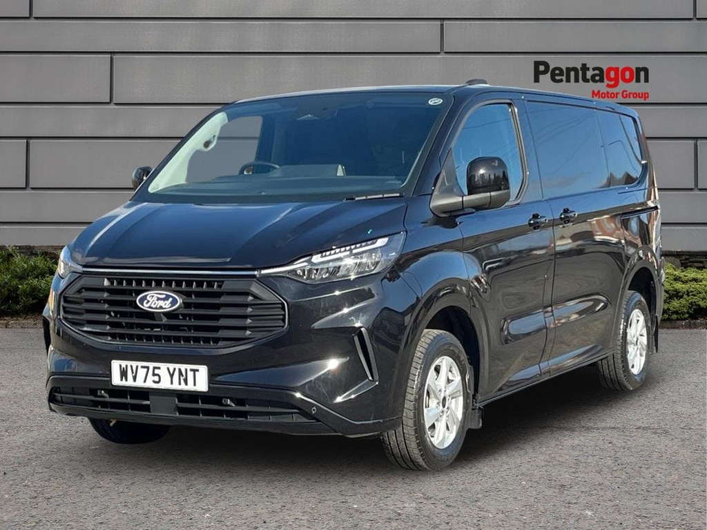 Ford Transit Custom 2.0 280 Ecoblue Limited Panel Van Manua WV75YNT Black #3