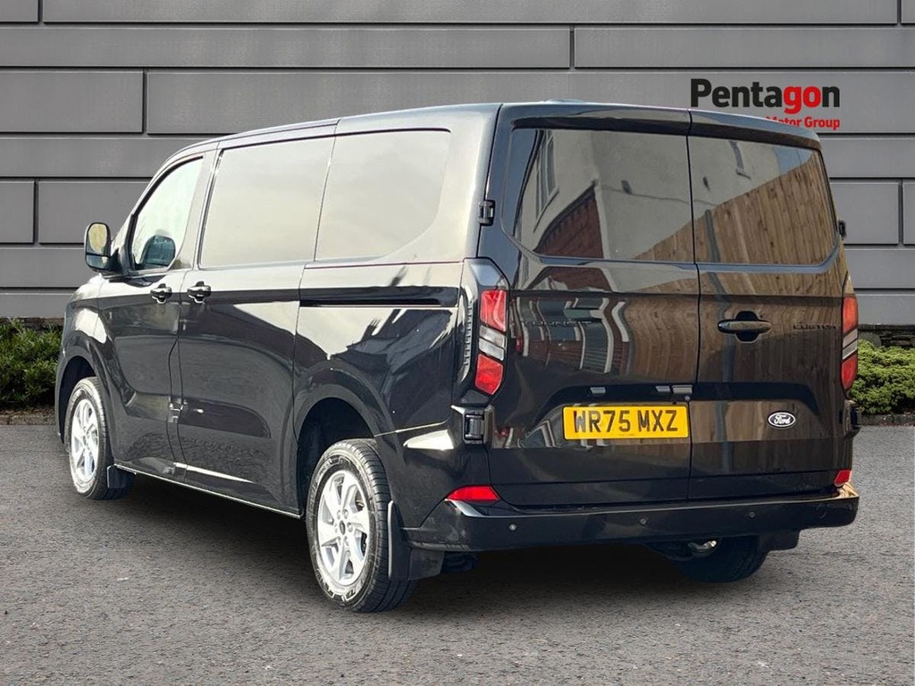 Ford Transit Custom 2.0 320 Ecoblue Limited Panel Van Manua WR75MXZ Black #2