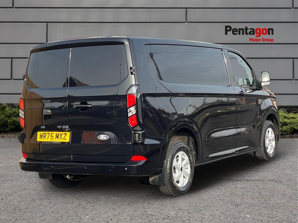 Ford Transit Custom 2.0 320 Ecoblue Limited Panel Van Manua WR75MXZ Black #4