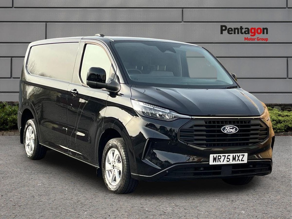 Ford Transit Custom 2.0 320 Ecoblue Limited Panel Van Manua Black