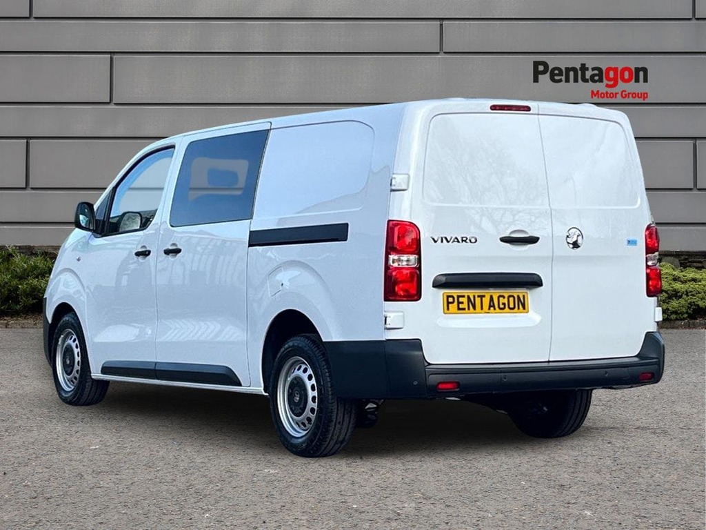 Vauxhall Vivaro 2.0 Turbo D Prime Xl Crew Van Double Cab 6Dr Diese ML75ZLY White #2