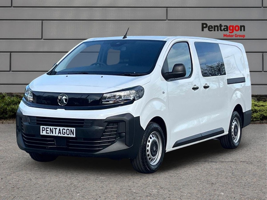 Vauxhall Vivaro 2.0 Turbo D Prime Xl Crew Van Double Cab 6Dr Diese ML75ZLY White #3