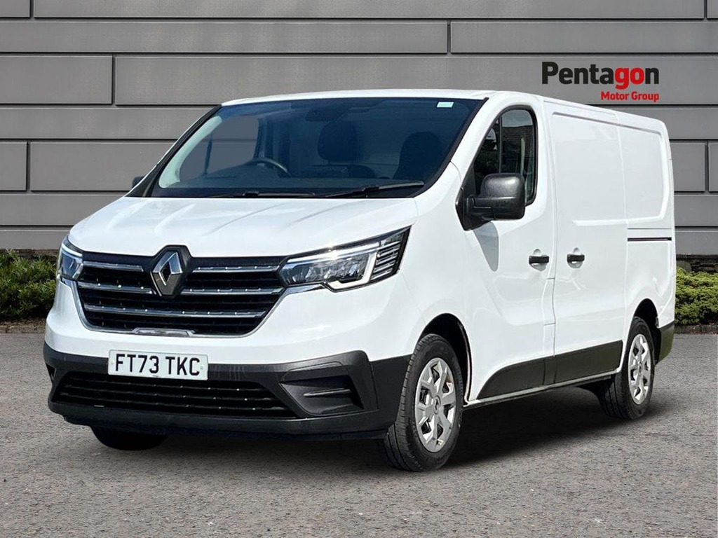Renault Trafic 2.0 Dci Blue Sl30 Advance Panel Van Man FT73TKC White #3