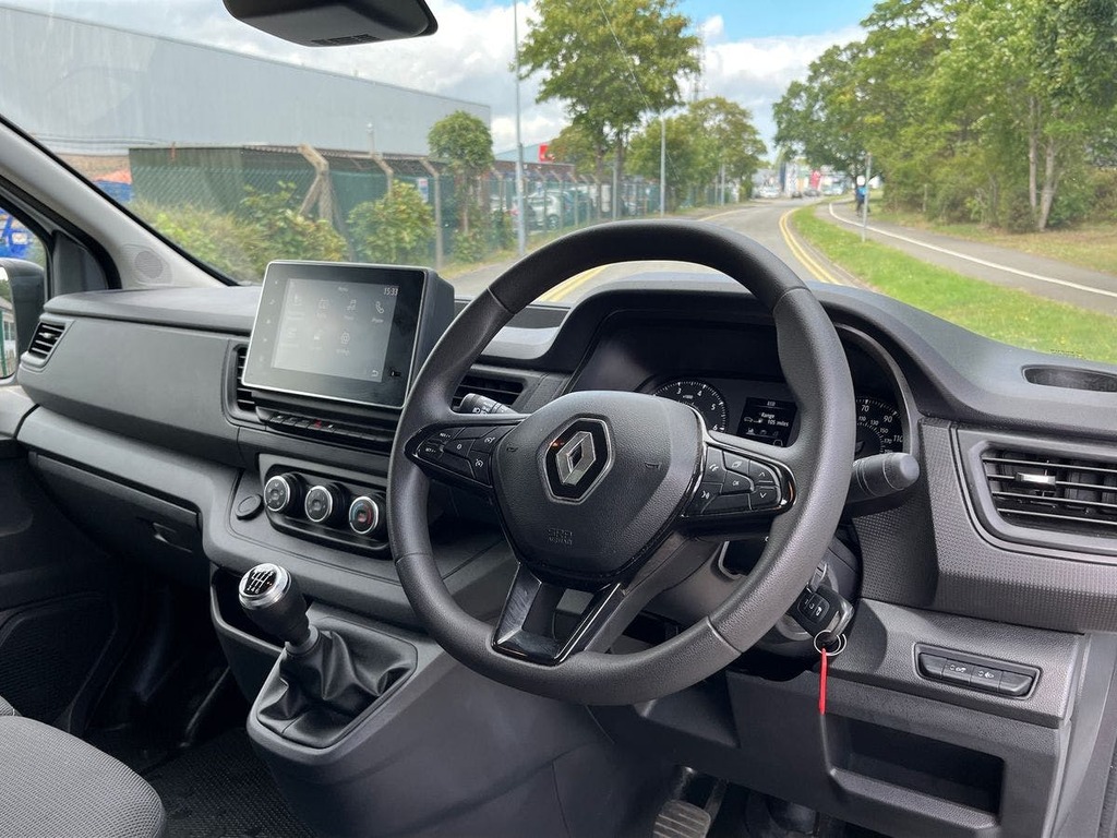 Renault Trafic 2.0 Dci Blue Sl30 Advance Panel Van Man FT73TKC White #5