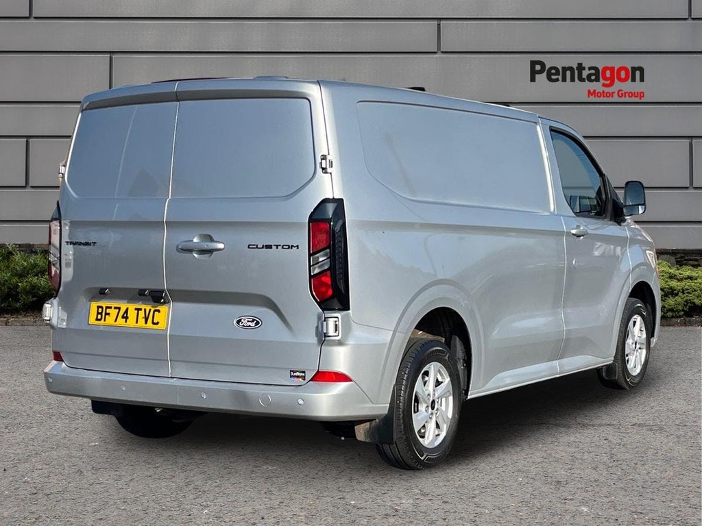 Ford Transit Custom 2.0 300 Ecoblue Limited Panel Van BF74TVC Silver #4