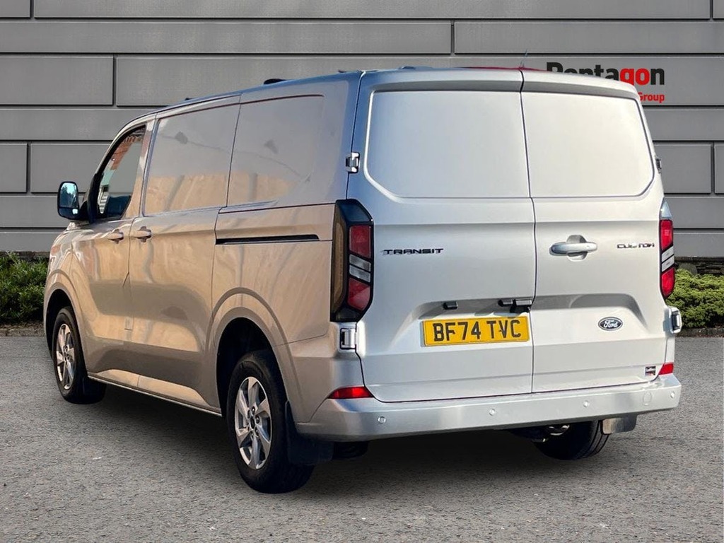 Ford Transit Custom 2.0 300 Ecoblue Limited Panel Van BF74TVC Silver #2