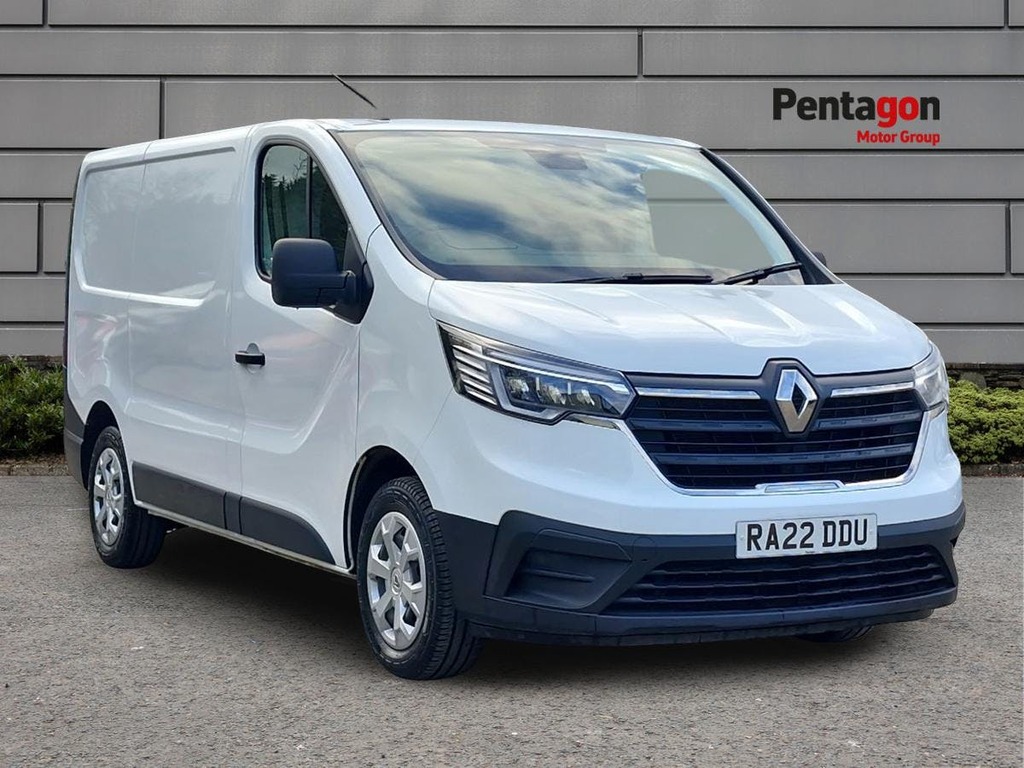 Renault Trafic 2.0 Dci Blue Sl28 Business Panel Van Ma White