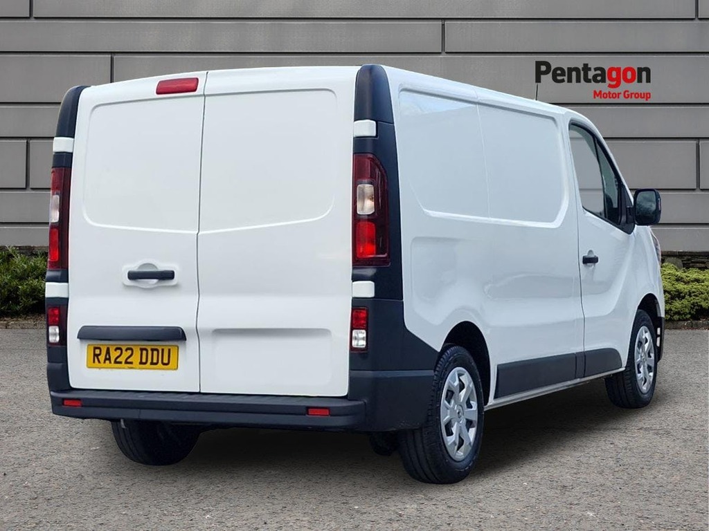 Renault Trafic 2.0 Dci Blue Sl28 Business Panel Van Ma RA22DDU White #4