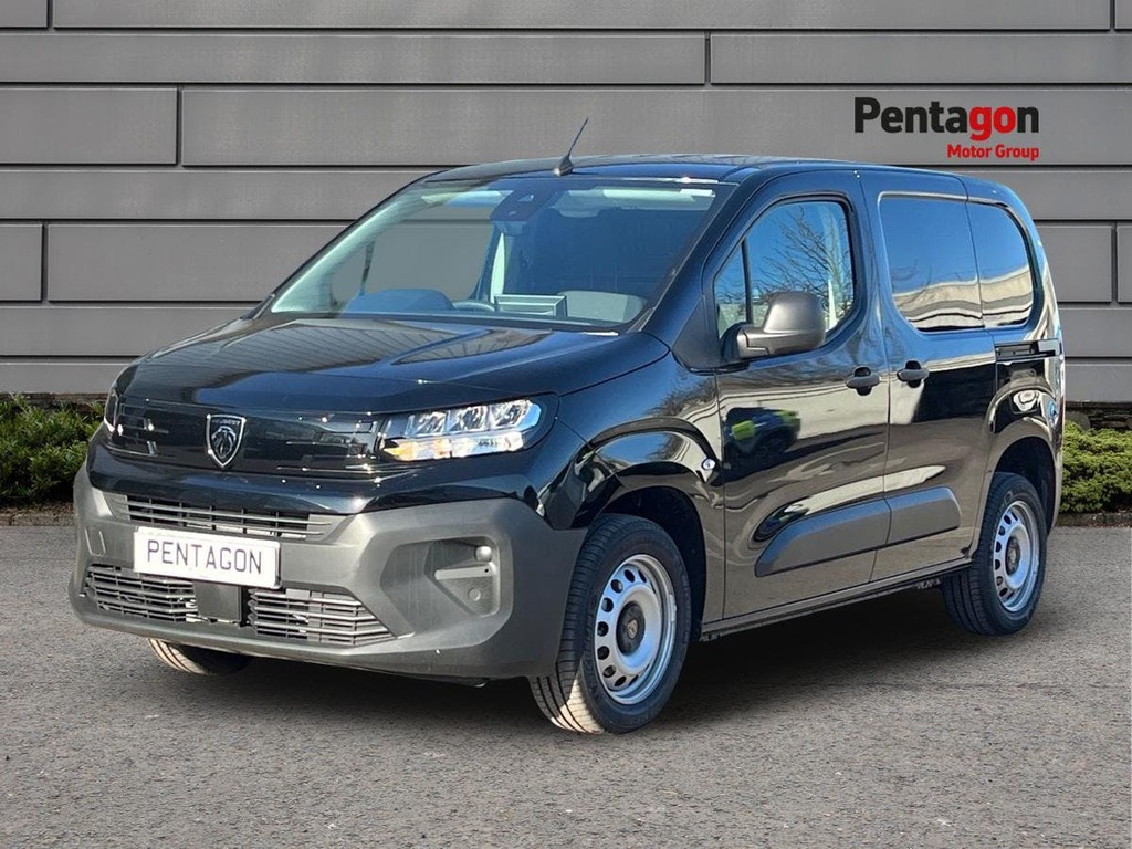 Peugeot Partner 1.5 Bluehdi 1000 Professional Plus Standard Panel VO75MVU Black #3