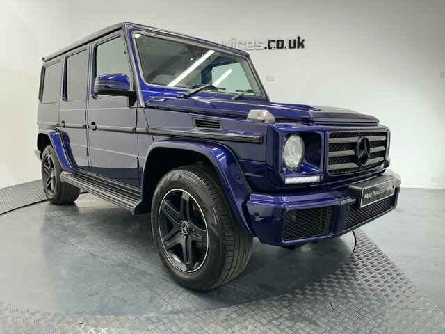 Mercedes-Benz G Class 2017 3.0 G350 Cdi V6 Suv G-tronic 4Wd E Blue