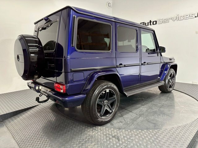 Mercedes-Benz G Class 2017 3.0 G350 Cdi V6 Suv G-tronic 4Wd E Blue #5