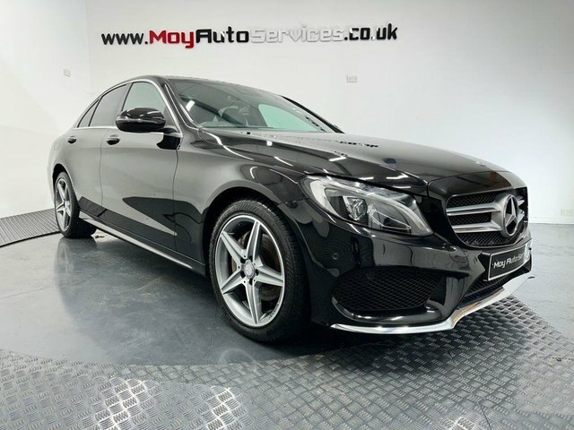 Mercedes-Benz C Class 2017 2.1 C220d Amg Line Premium Plus Saloon Black